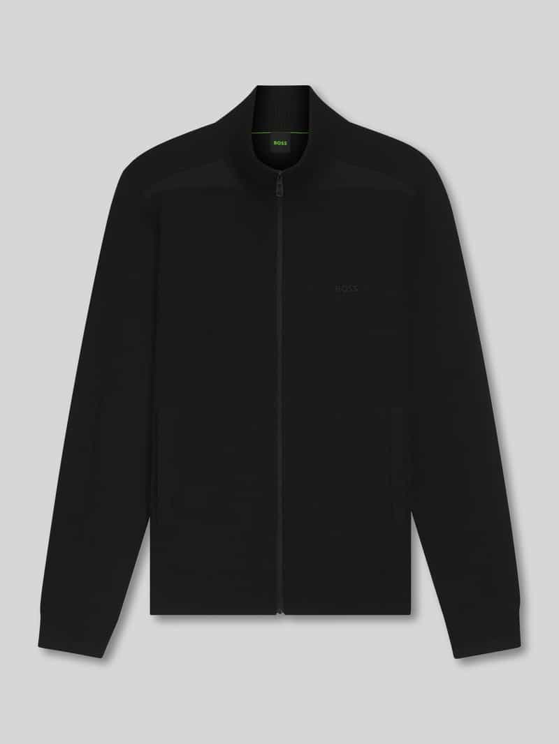 Bluza rozpinana o kroju regular fit z mieszanki wiskozy model ‘KN_LEAGUE FZ’