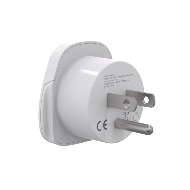 GEMBIRD Podróżny adapter zasilania World - USA 10A