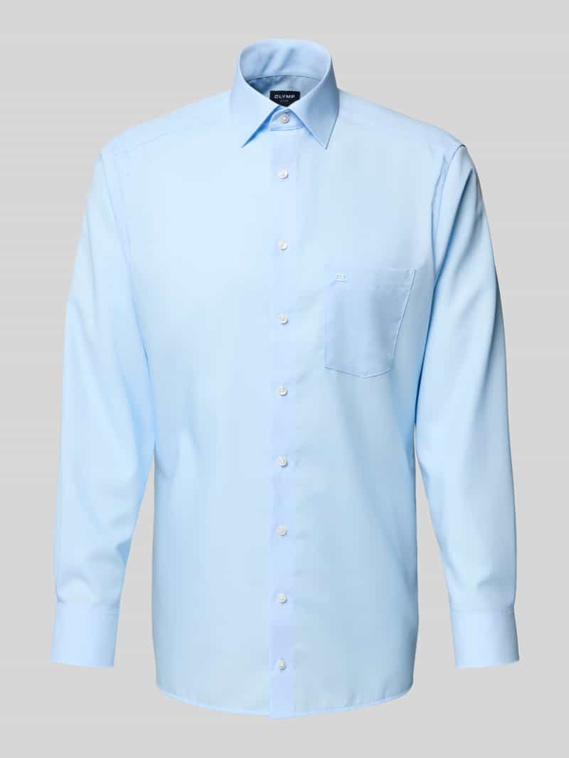 Koszula casualowa o kroju regular fit z wyhaftowanym logo model ‘New’