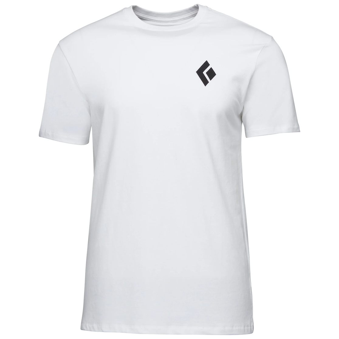 Koszulka męska Black Diamond M SS EQUIPMNT FOR ALPINIST TEE Rozmiar: M / Kolor: biały