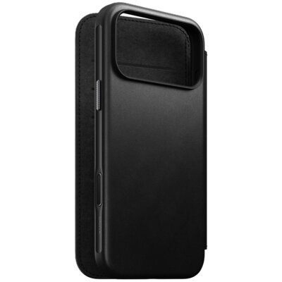 Etui NOMAD Modern Leather Folio do Apple iPhone 17 Pro Max Czarny