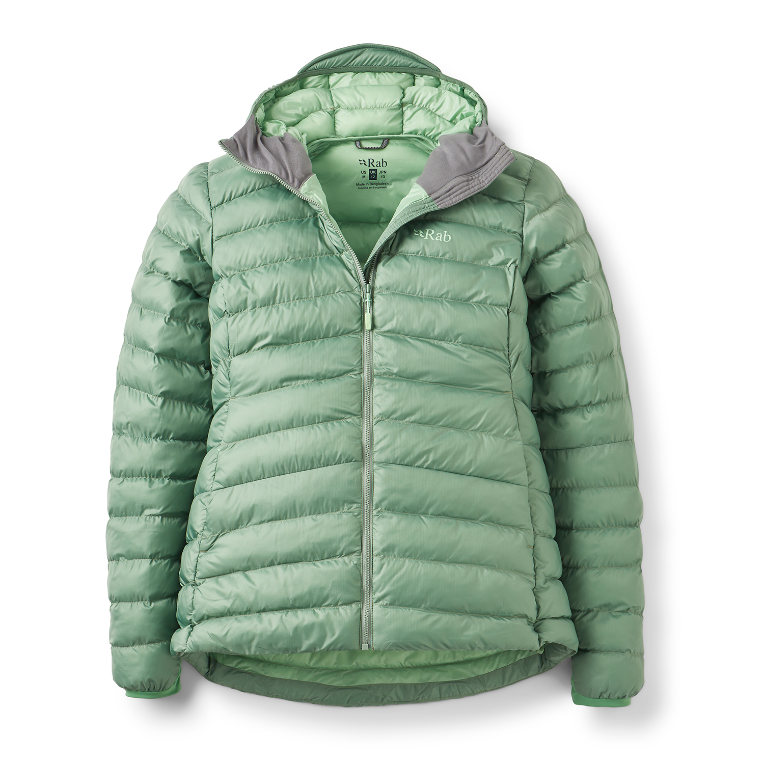 top Damska kurtka ocieplana Rab Women's Cirrus Alpine Jacket dark fig green - 10 (S)