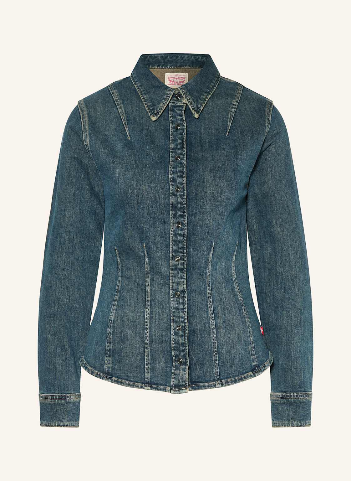 Levi's® Bluzka Jeansowa blau