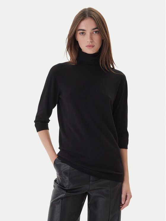 Kontatto Golf 3M0823C Czarny Regular Fit