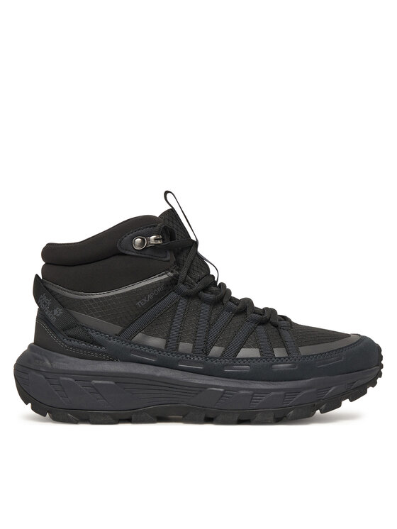 Jack Wolfskin Trekkingi Wild Hike Texapore Mid W Czarny