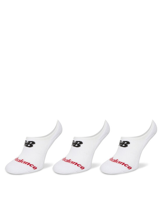 New Balance Zestaw 3 par stopek unisex Everyday Ultra Low LAS51313WT Biały
