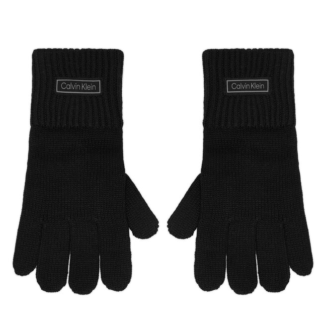 Rękawiczki Calvin Klein LV14F8041G Czarny