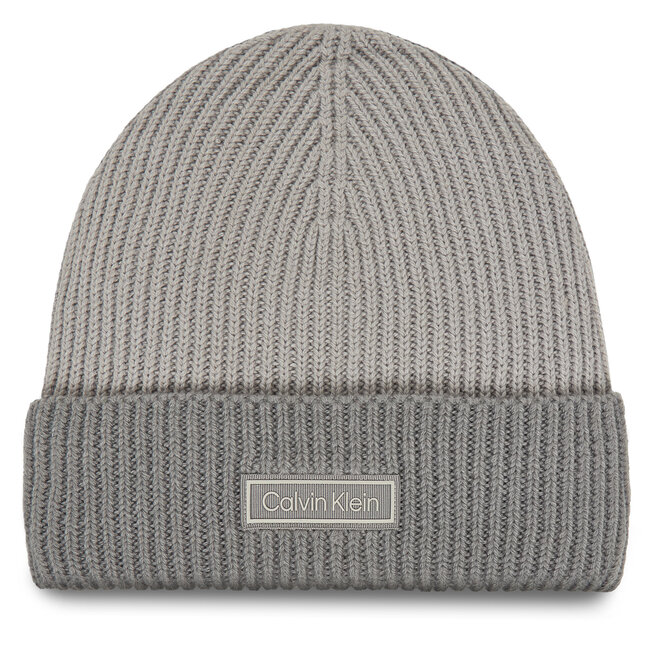 Czapka Calvin Klein LV04D8029G Szary