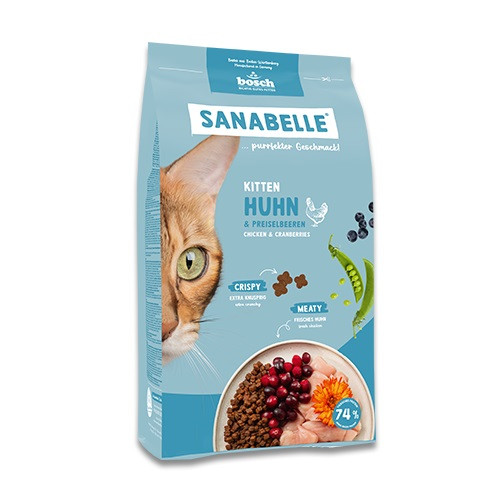BOSCH Sanabelle Life Adult with ostrich & blueberries - sucha karma dla kota - 8kg