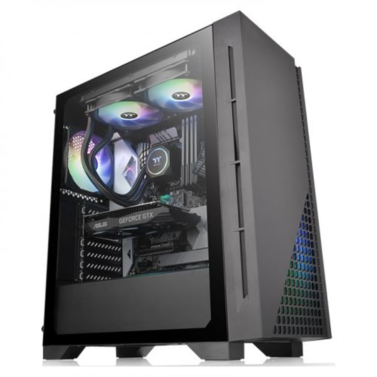 Thermaltake H330 Midi Tower Czarny CA-1R8-00M1WN-00