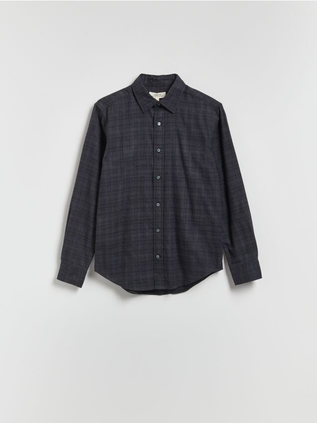 Reserved - Koszula regular fit w kratę - wielobarwny