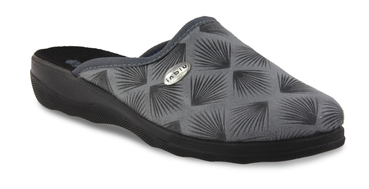 Kapcie damskie Inblu CA-8H szary