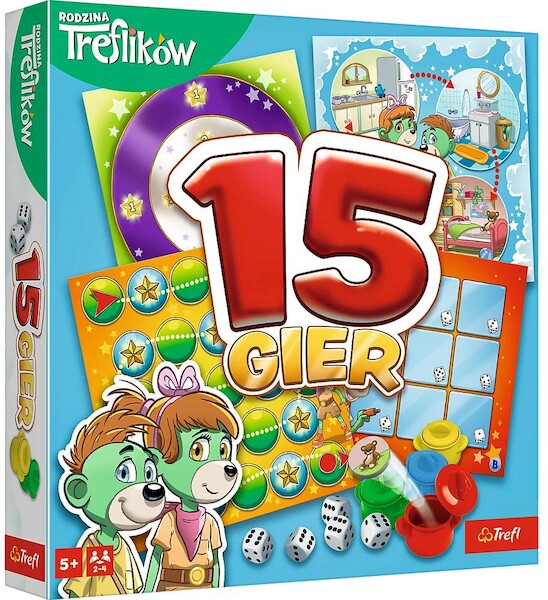 Gra 15 Gier Rodzina Treflików