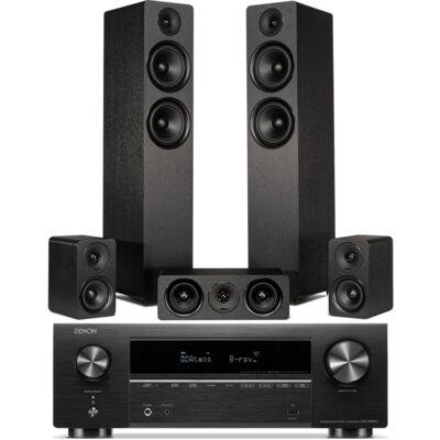 DENON Kino domowe AVR-X1800H + WILSON Scenix 5.0 Czarny