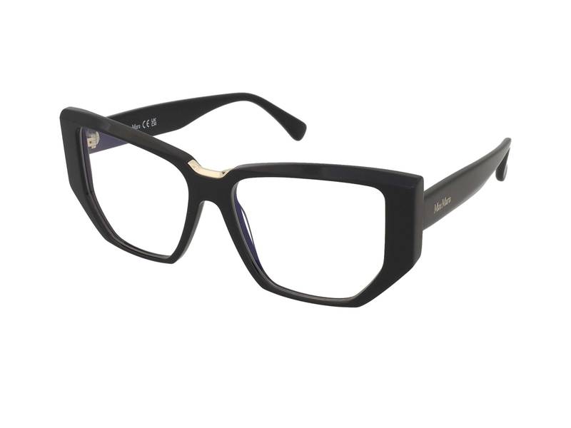 Okulary do komputera Max Mara MM5179-B 001 z filtrem niebieskiego światła