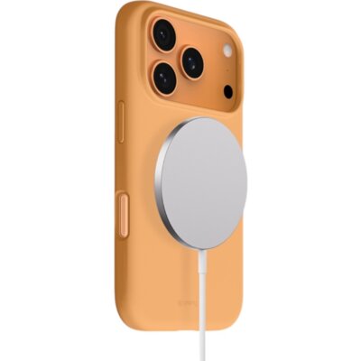 Etui CRONG Color Cover Magnetic MagSafe do Apple iPhone 17 Pro Pomarańczowy