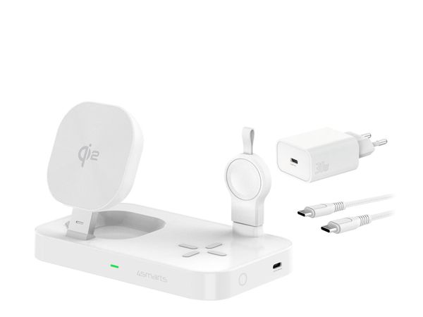 4smarts Stacja ładująca Qi2 do urządzeń Samsung 3w1 Quick Charge 2.0 541368