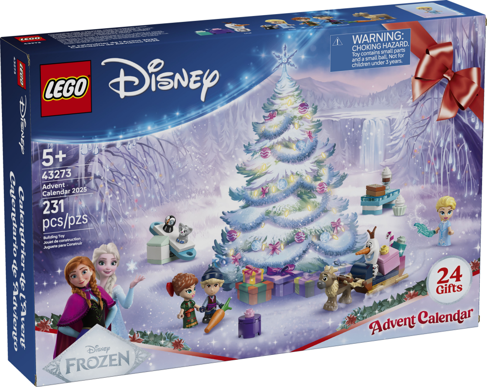 LEGO 43273 – Disney Frozen Kalendarz Adwentowy 2025