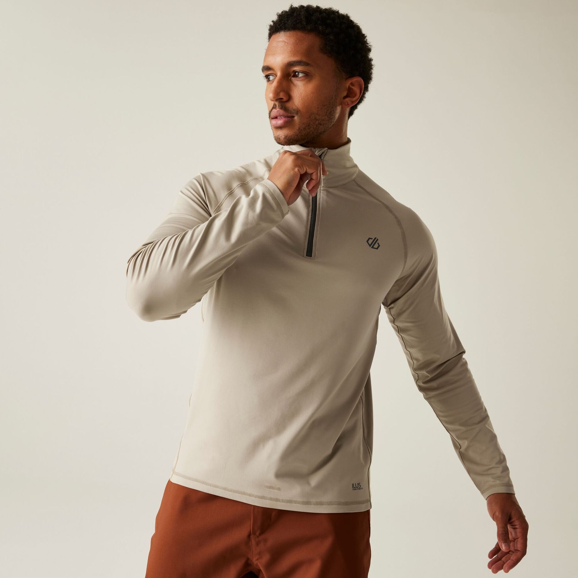 Dare 2b Bluza męska termiczna Fuse Up II Beżowy, Rozmiar: 3XL