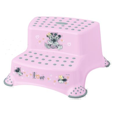 Podest dziecięcy dwustopniowy Igor Minnie różowy keeeper