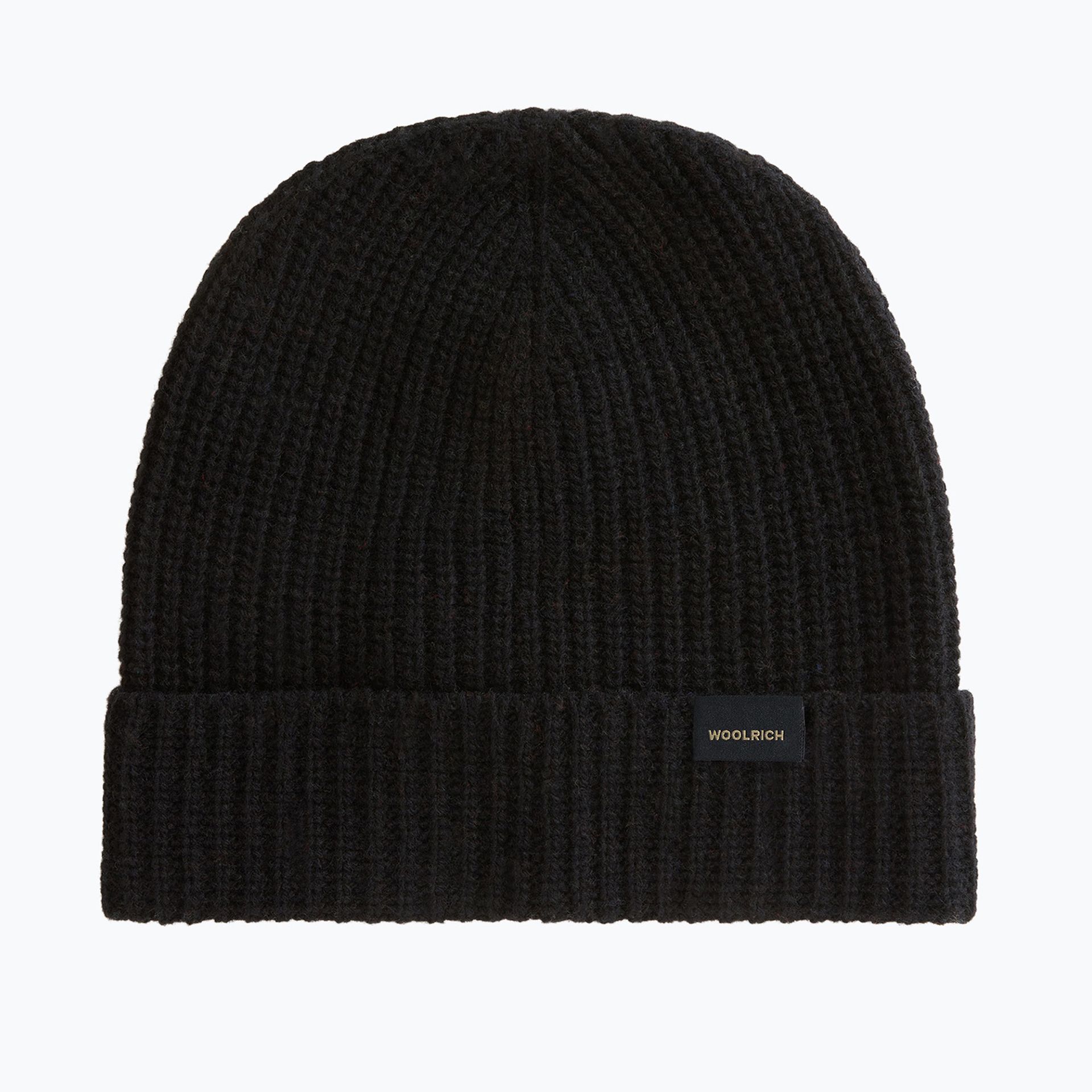 Czapka zimowa męska Woolrich Knitted Ribbed Beanie black WYSYŁKA W 24H 30 DNI NA ZWROT