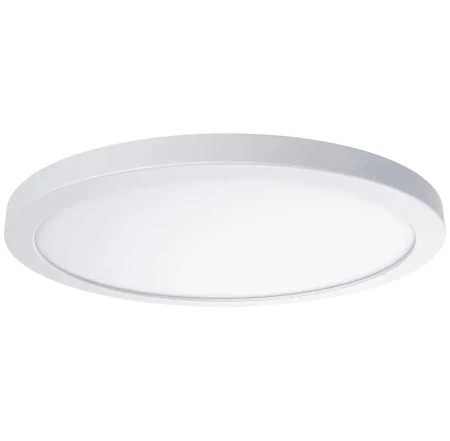 Biały plafon sufitowy led - K619-Qubero