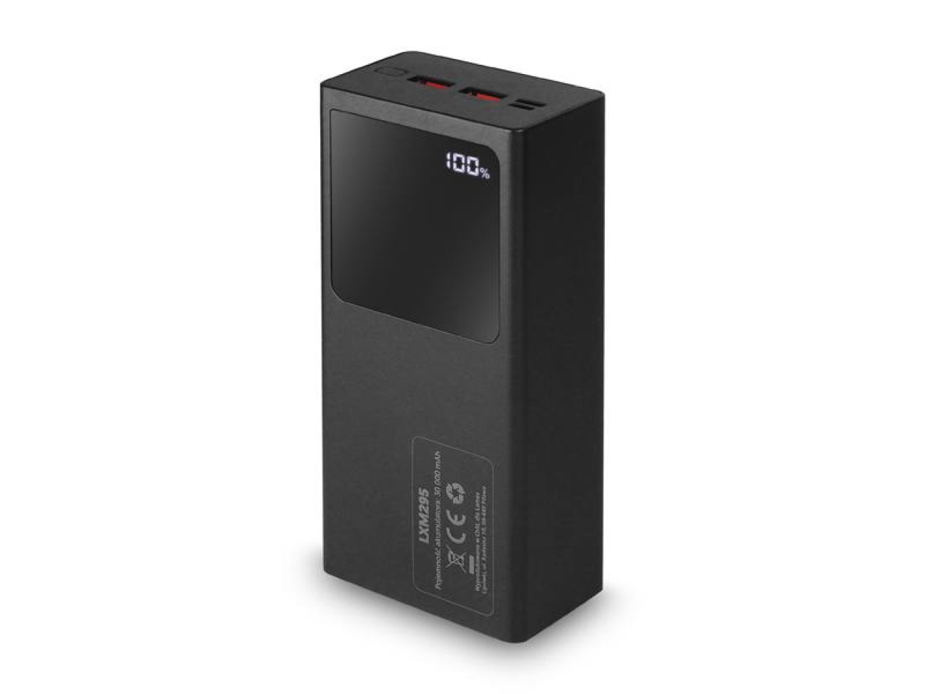 LTC POWER BANK 30000mAh QC LCD