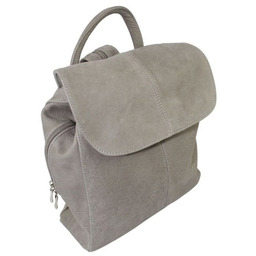 Plecak Skórzany MAGRE (PL) NATALIA Skóra Naturalna Licowa SZARA