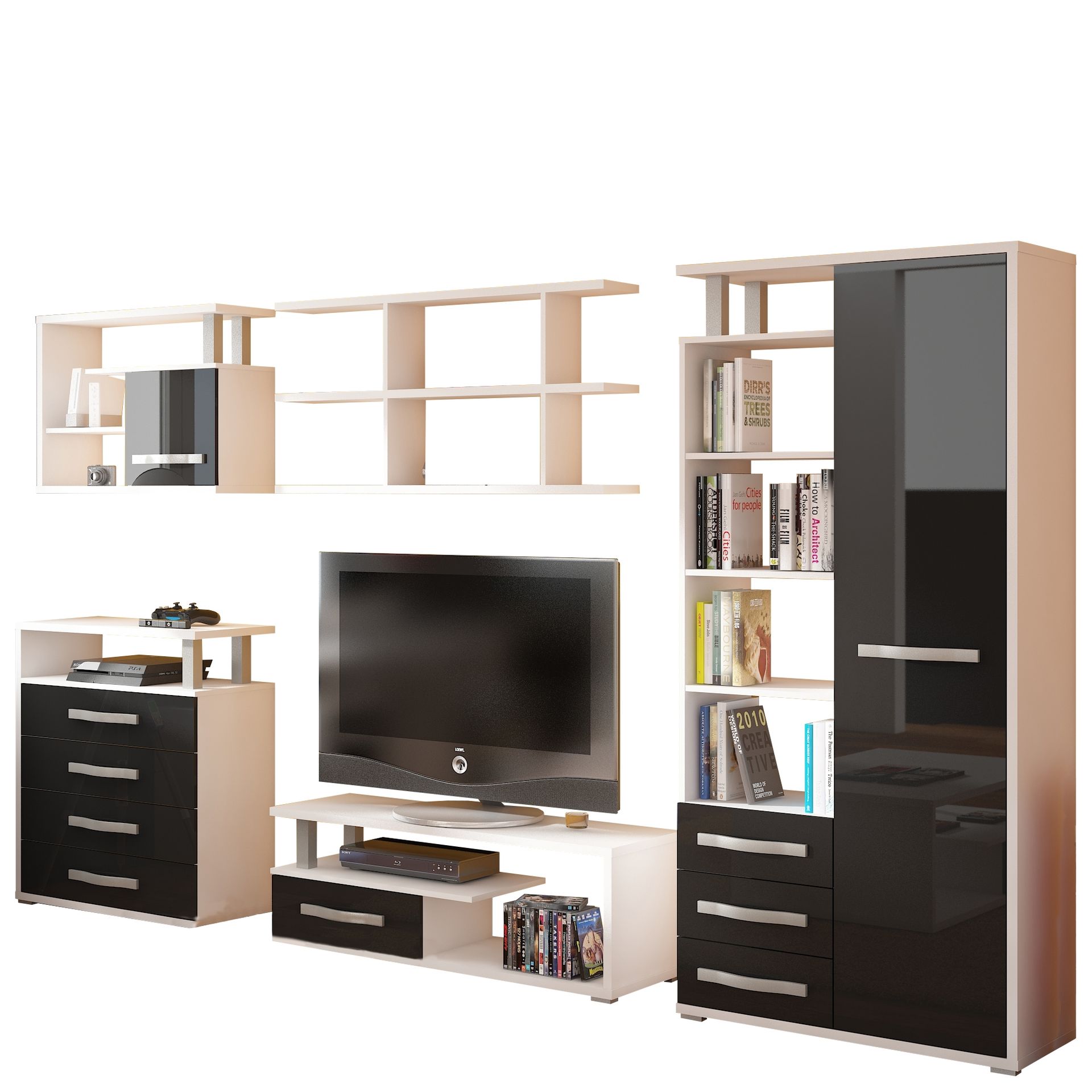 Zestaw Mebli Młodzieżowych 3 Angel MebloCross Dąb Cremona / Granada Brąz