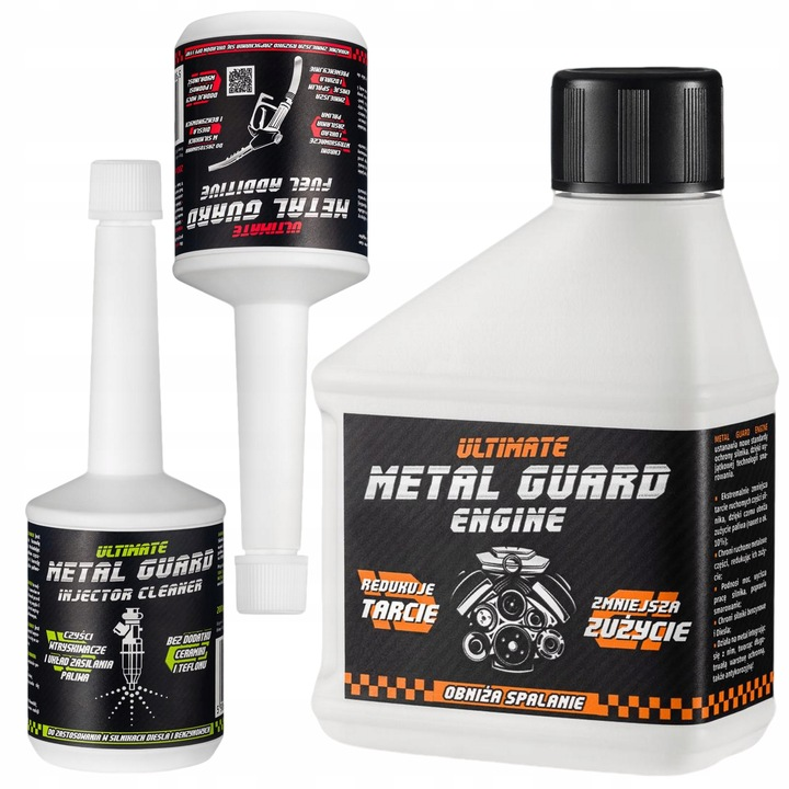 METAL GUARD ENGINE, INJECTOR CLEANER I FUEL ZESTAW