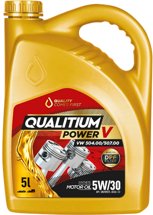 QUALITIUM POWER V 5W30 VW 504/507 5L