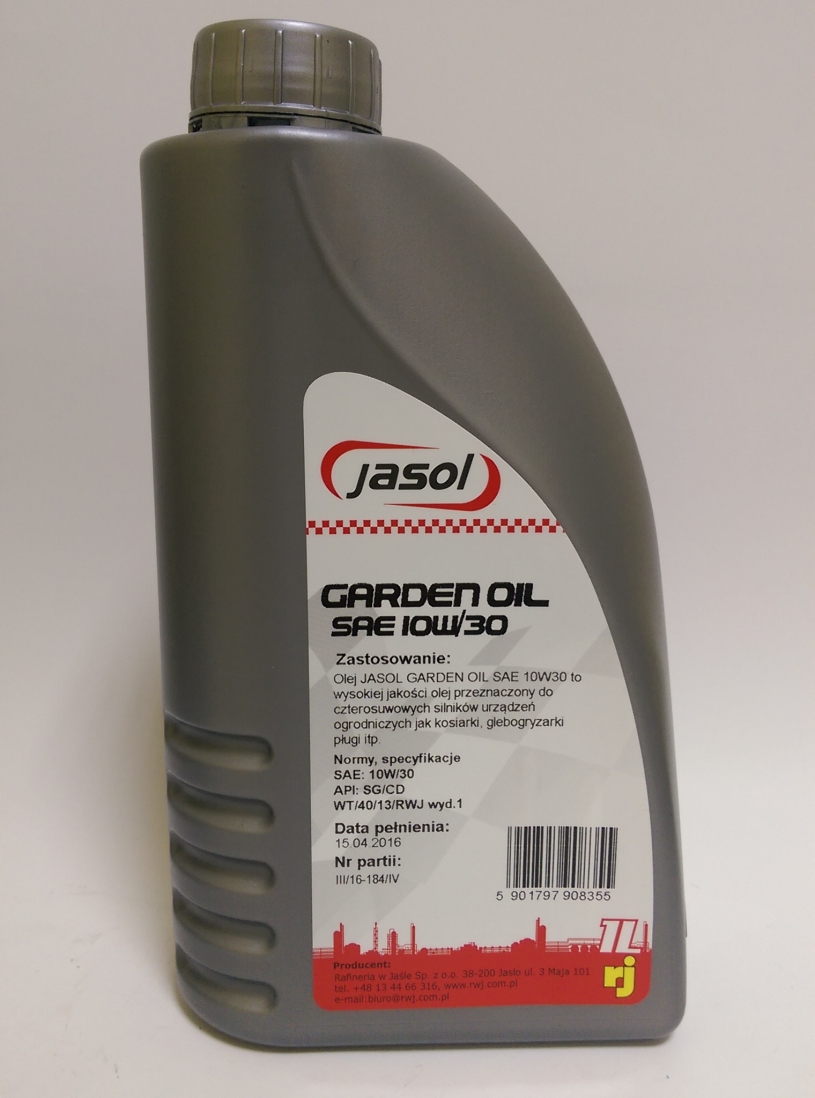 JASOL GARDEN 10W30 4T OLEJ DO KOSIARKI 1L