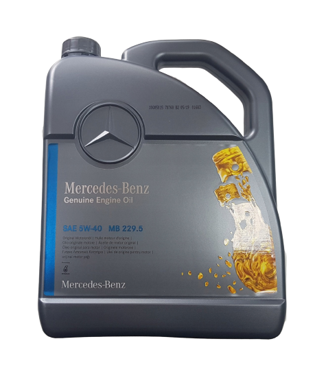 MERCEDES-BENZ ORYGINALNY OLEJ 5W40 MB229.5 5L