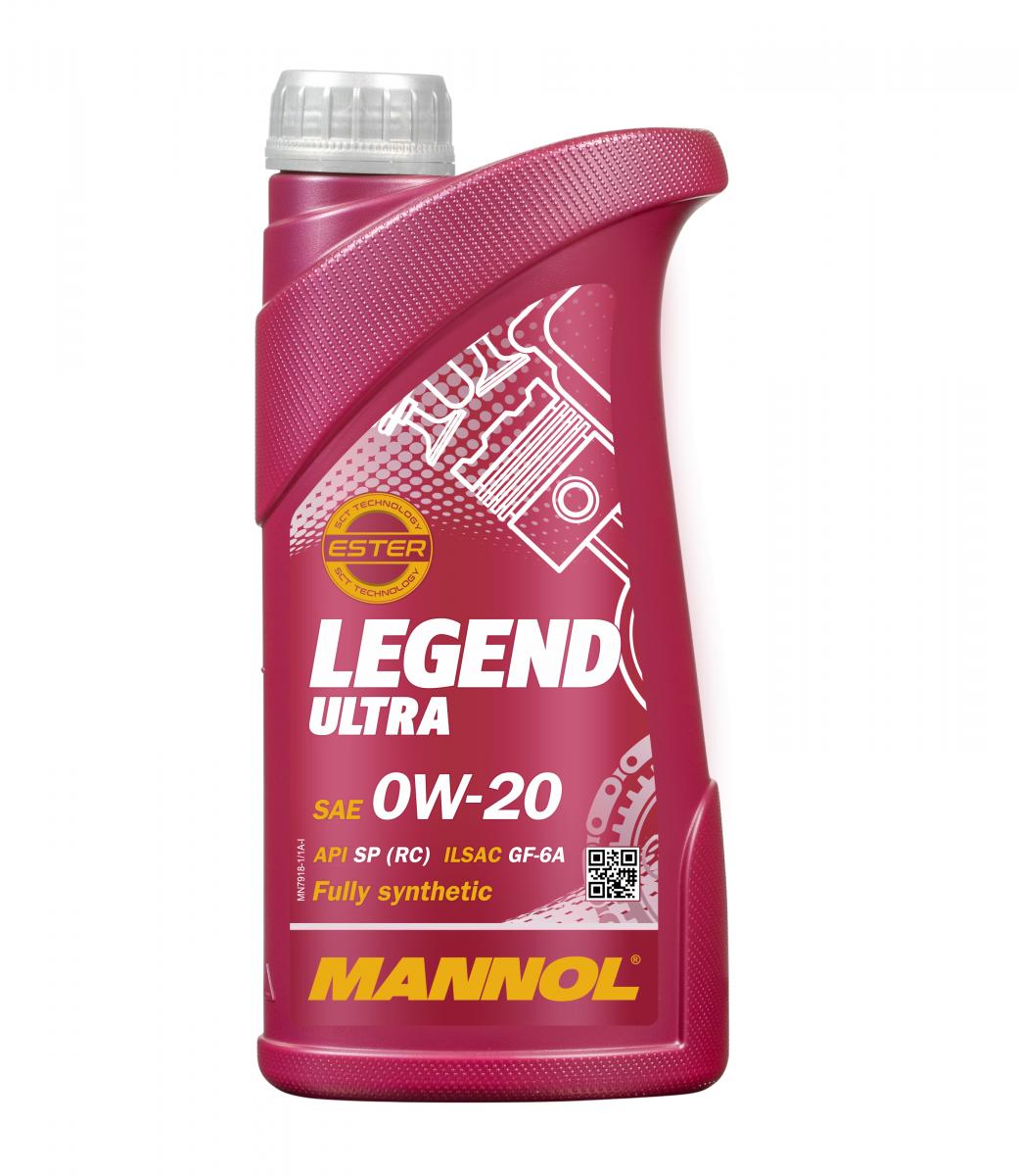 MANNOL LEGEND ULTRA 0W20 1L