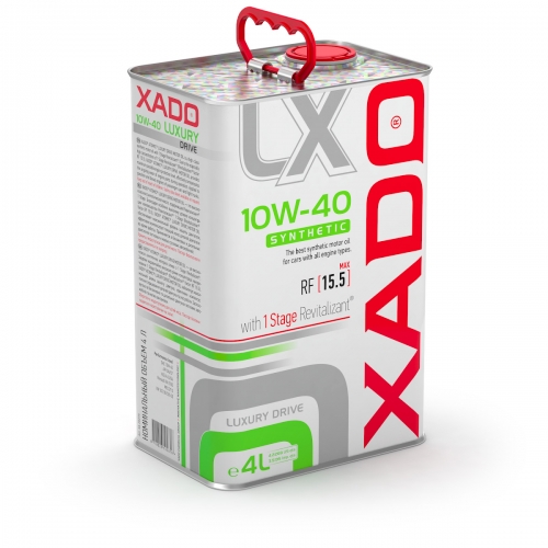 XADO LUXURY DRIVE OIL 10W40 +RV RF15,5 4L
