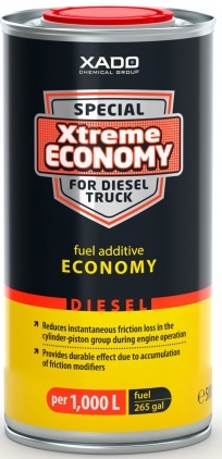 XADO XTREME ECONOMY CIĘŻARÓWKI OBNIŻA ZUŻYCIE PAL.