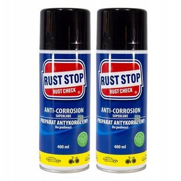 RUST STOP RUST CHECK ANTI-CORROSION DO PODWOZI 400ML X2