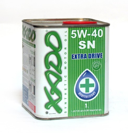 XADO ATOMIC OIL EXTRA DRIVE 5W40 SN 1L