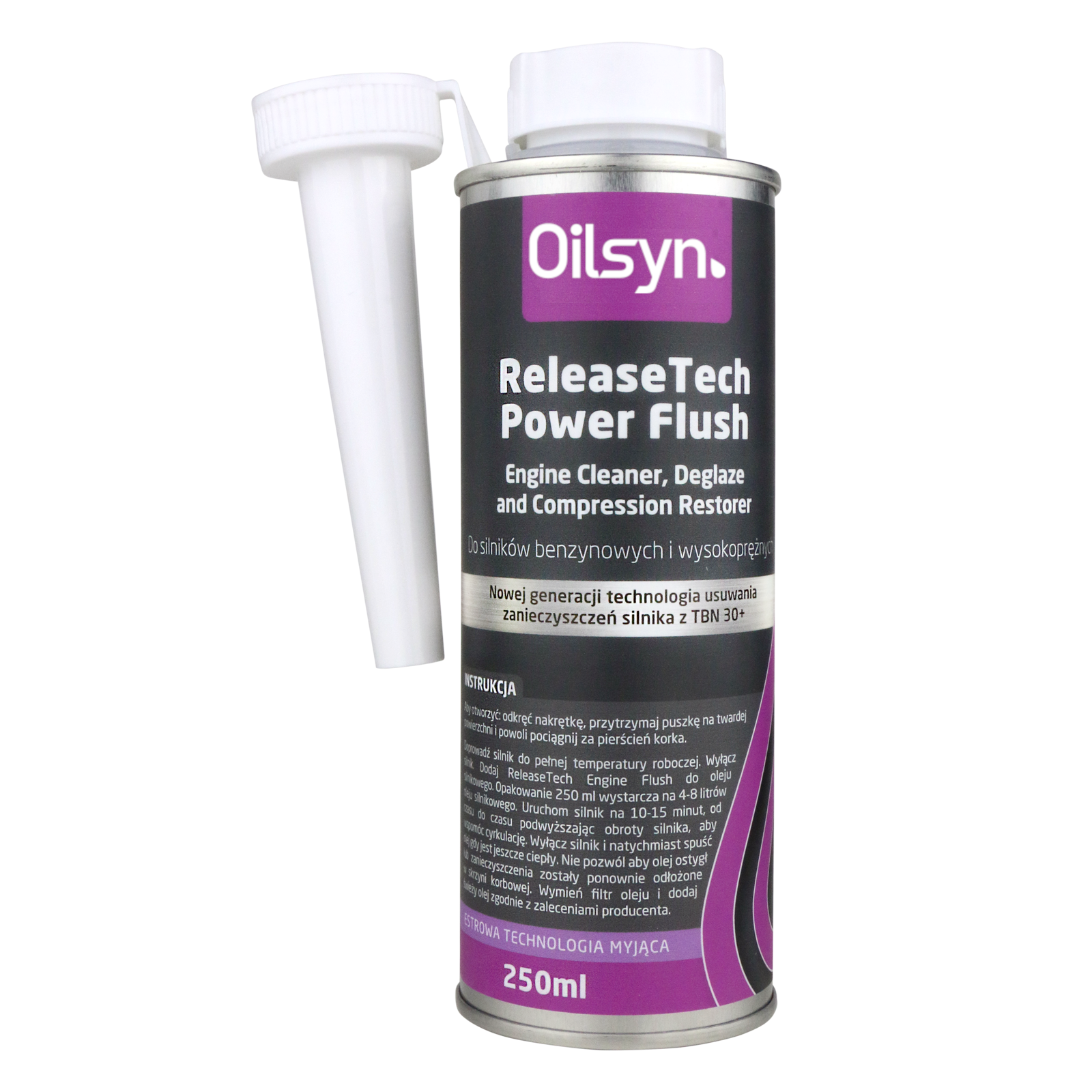 OILSYN RELEASETECH POWER FLUSH PŁUKANKA 250ML