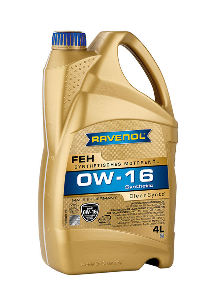 RAVENOL FEH 0W16 CLEANSYNTO 4L