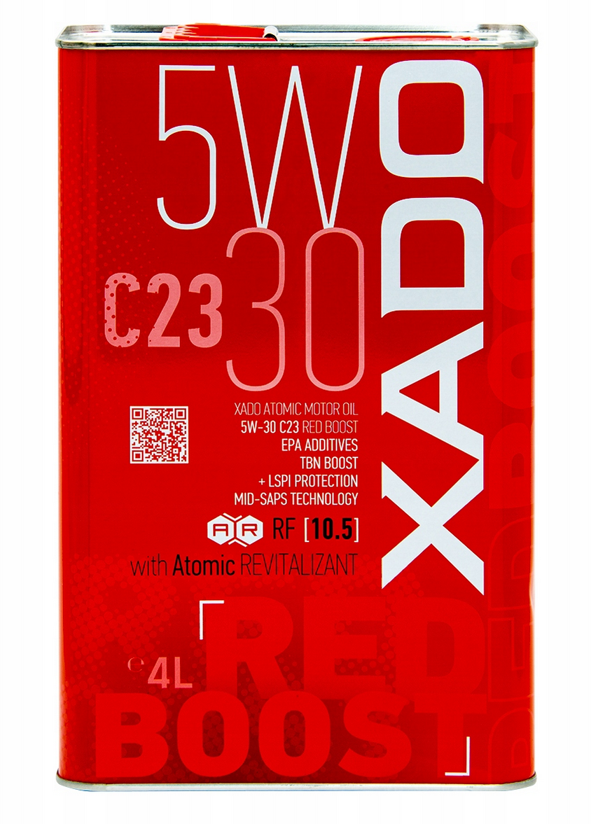 XADO ATOMIC OIL RED BOOST 5W30 C23 SM/CF 4L