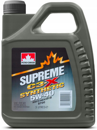 PETRO-CANADA SUPREME C3-X SYNTHETIC 5W40 5L
