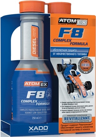 ATOMEX F8 COMPLEX FORMULA DIESEL POLEPSZA PALIWO