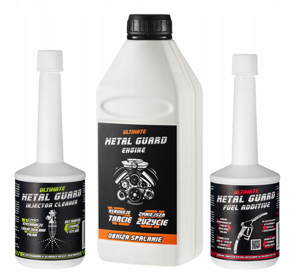 METAL GUARD ENGINE, INJECTOR CLEANER I FUEL ZESTAW