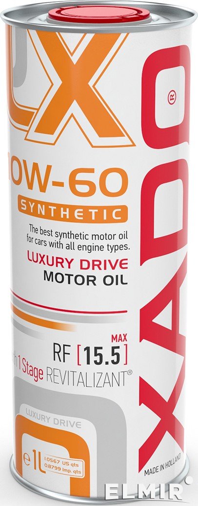 XADO LUXURY 10W60 DRIVE 1L + 1STAGE REVITALIZANT