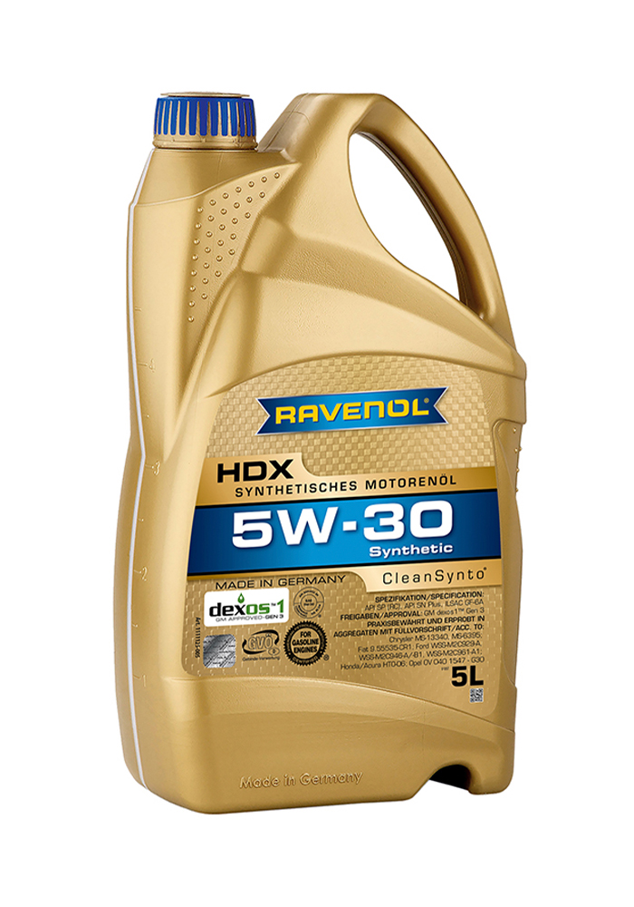 RAVENOL HDX 5W30 CLEANSYNTO 5L