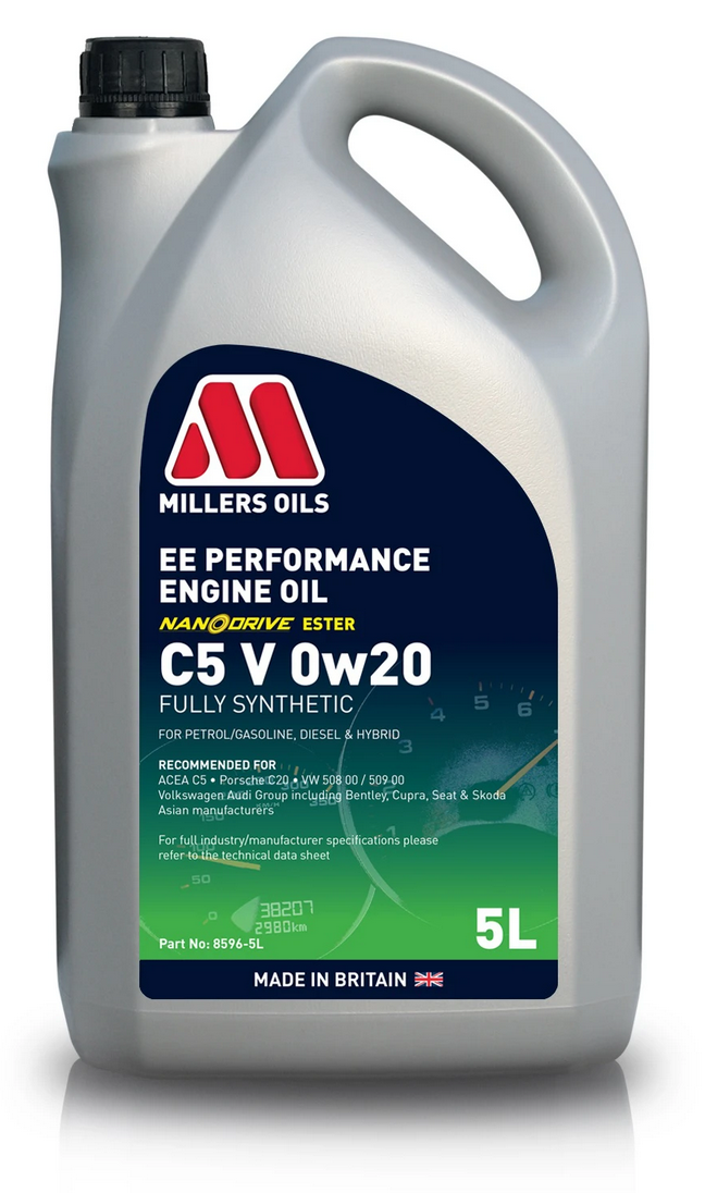 MILLERS EE PERFORMANCE C5 V 0W20 5L