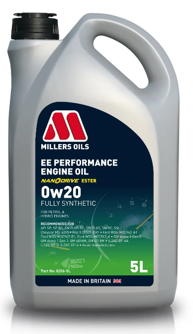 MILLERS EE PERFORMANCE 0W20 5L