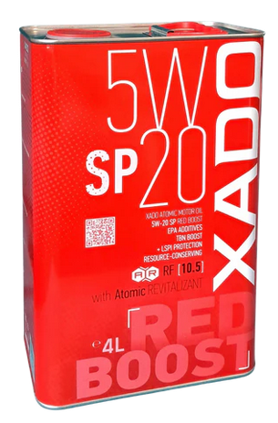 XADO ATOMIC OIL RED BOOST 5W20 SP 4L