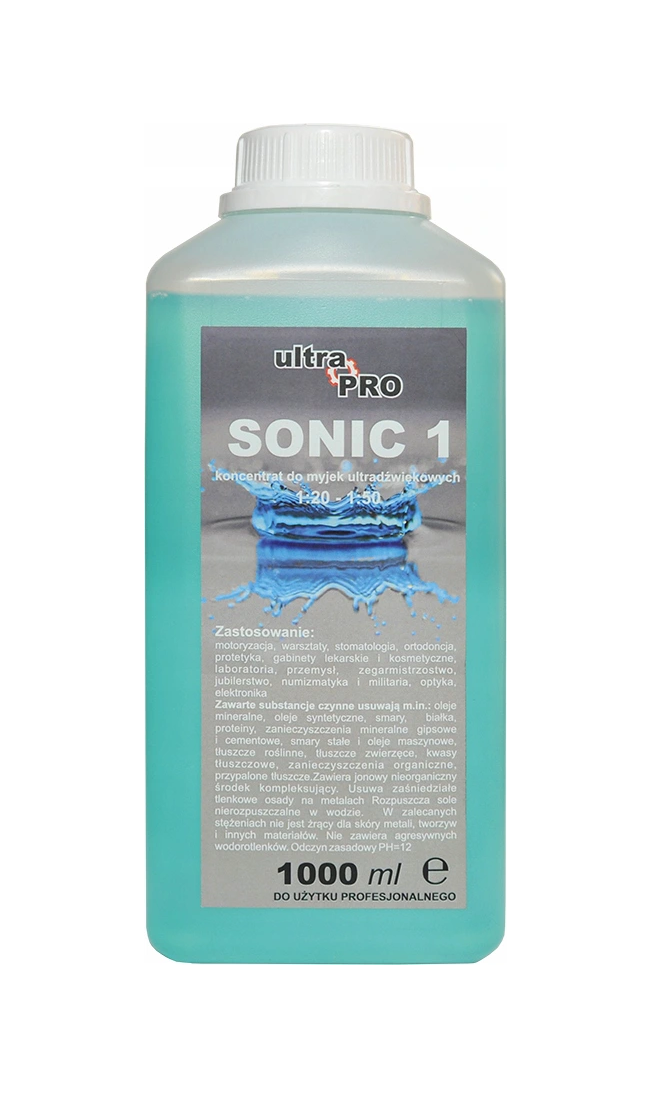 ULTRA PRO SONIC 1 ŚRODEK DO MYCIA SREBRA 1L